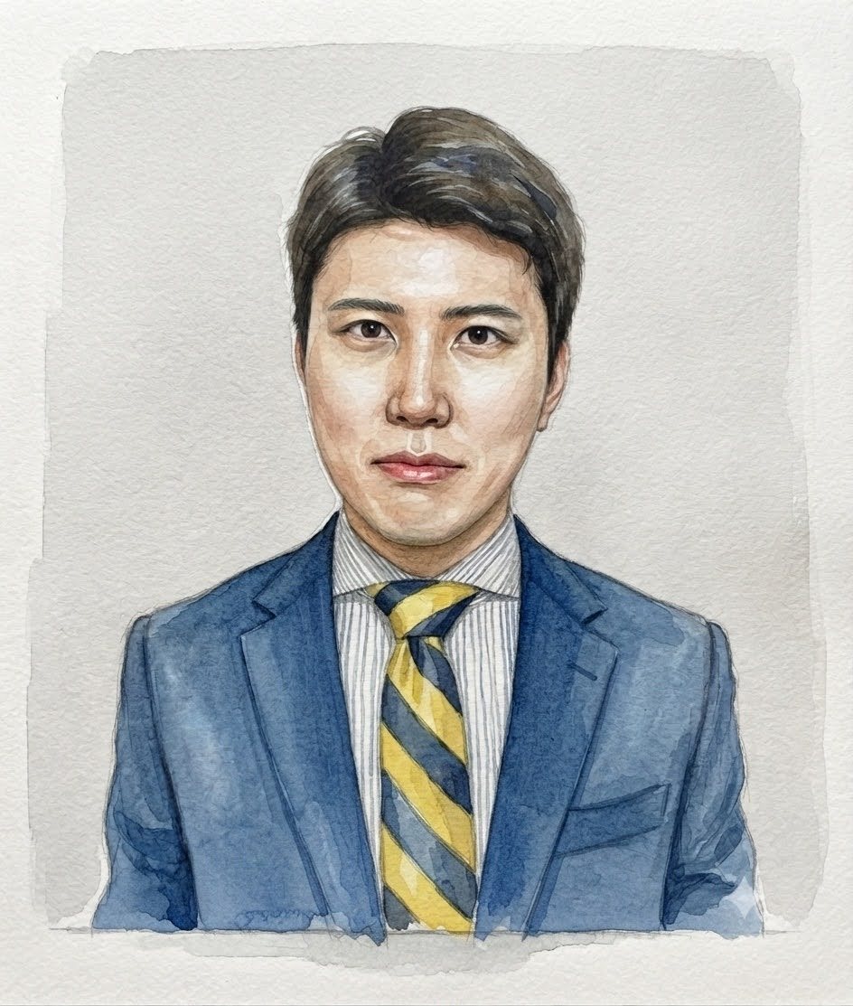 管理人・遠藤けいすけの肖像イラスト